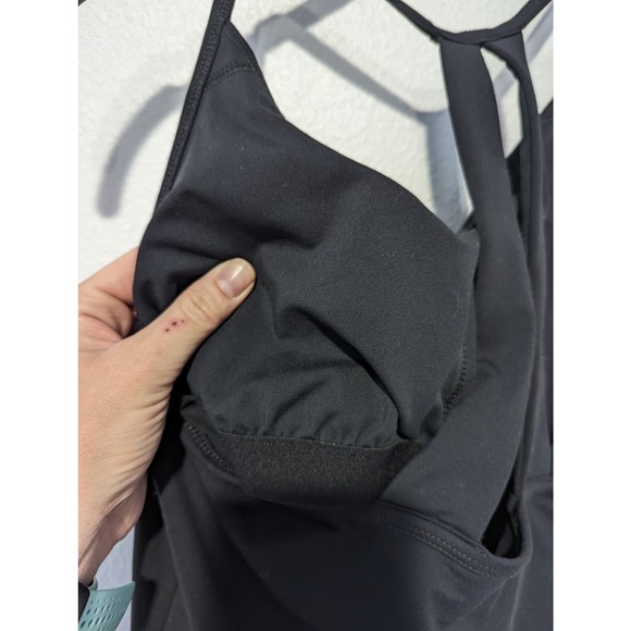 Fabletics Diara Peplum Performance Yoga Tank Top Workout Top Built In Bra - Picture 5 of 7